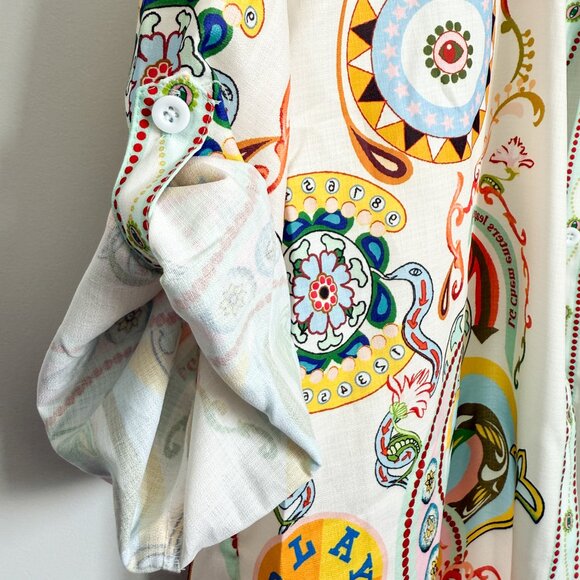 Amazon Multicolor Button Down Shirt - Picture 4 of 7